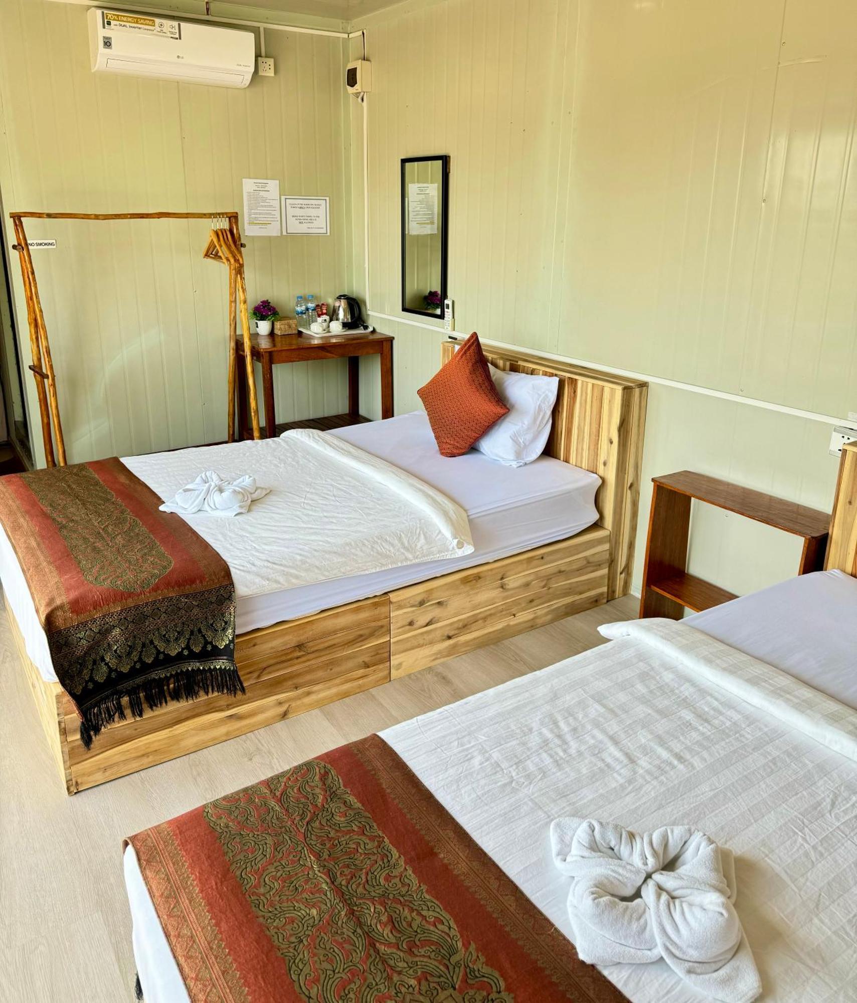 Naroth Beach Bungalow Prek Svay Village Exterior photo